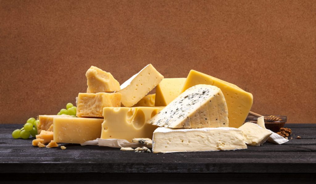 various types of cheese